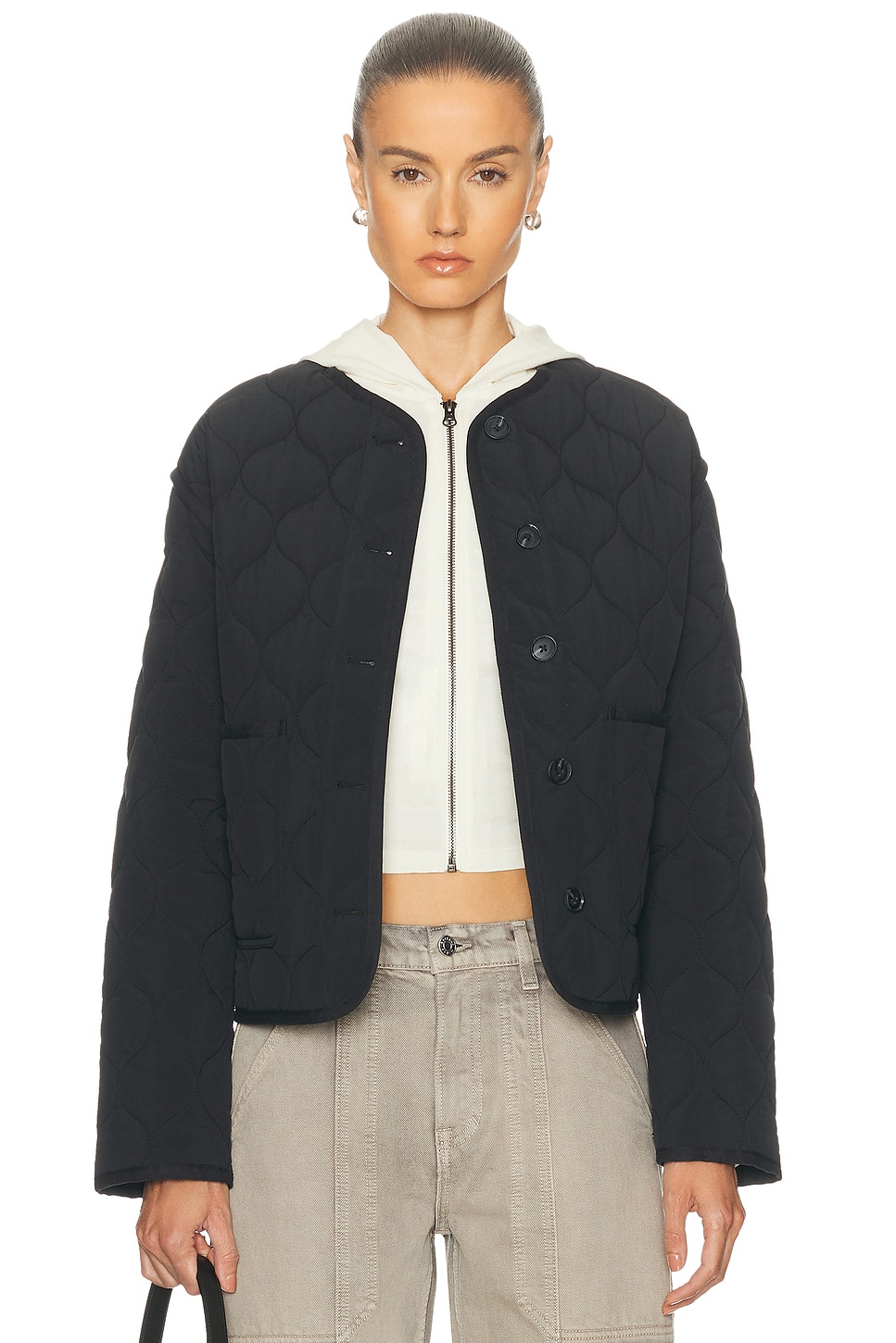 Image 1 of GRLFRND Robbie Jacket in Black