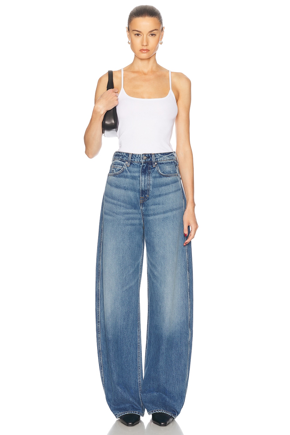 Image 4 of GRLFRND Essential Cami in White