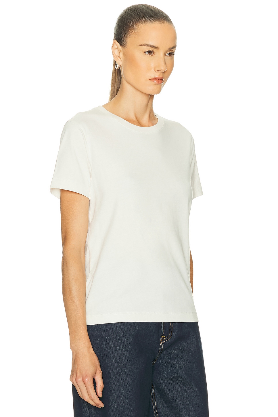 Grlfrnd Small Tee In White