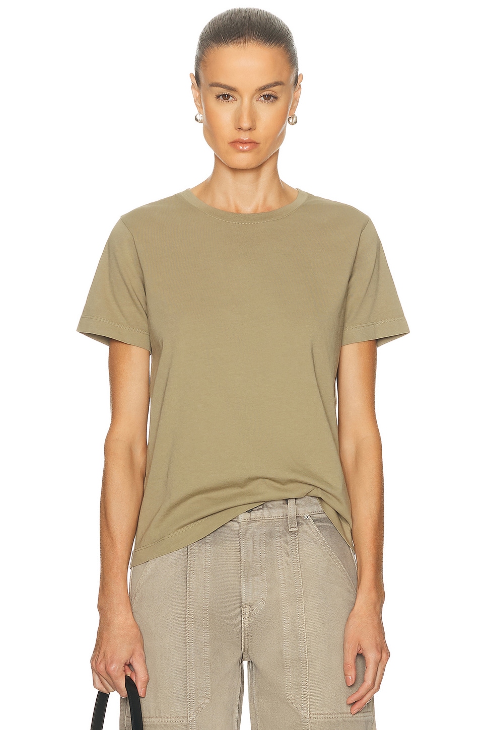 Image 1 of GRLFRND Small Tee in Light Olive