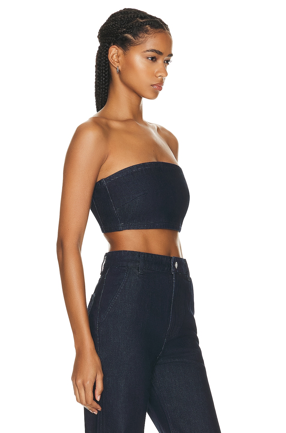 Compton Cowboys Denim Tube Top
