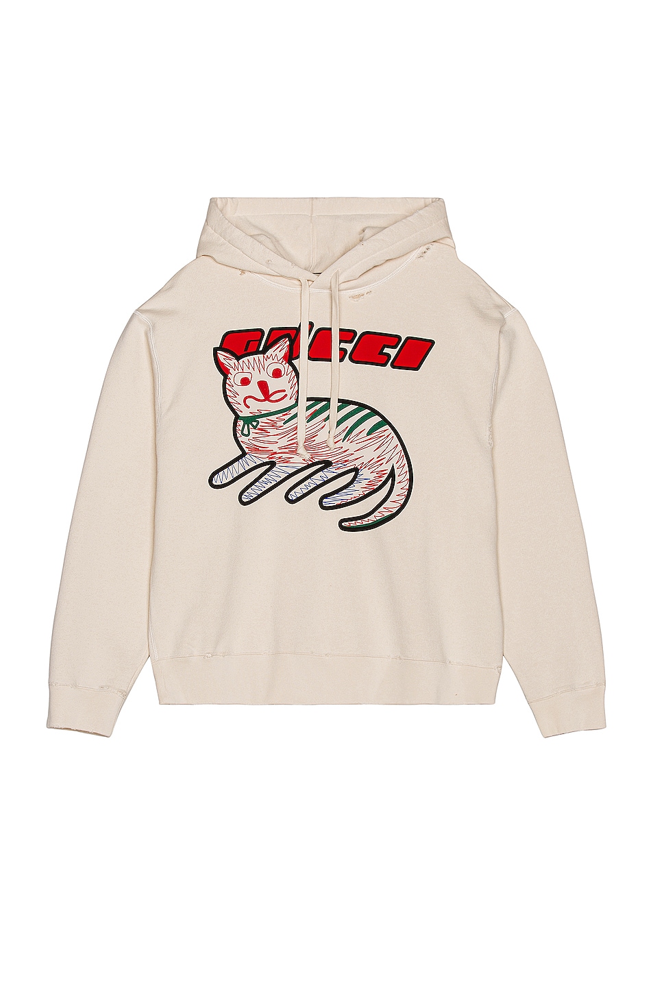 Image 1 of Gucci Hoodie in Natural & Multicolor