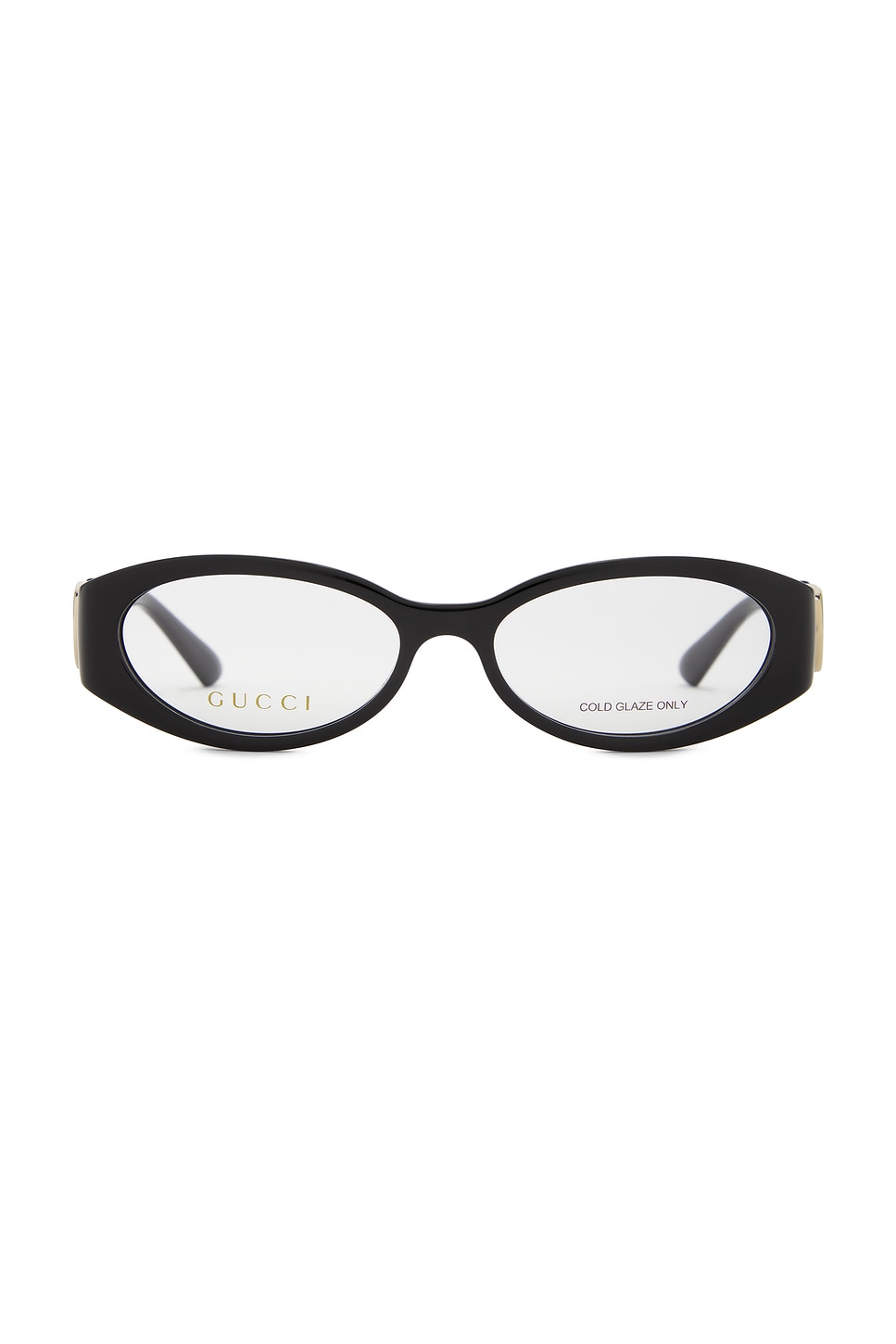 Shop Gucci Hailey Optical Eyeglasses In Black & Transparent