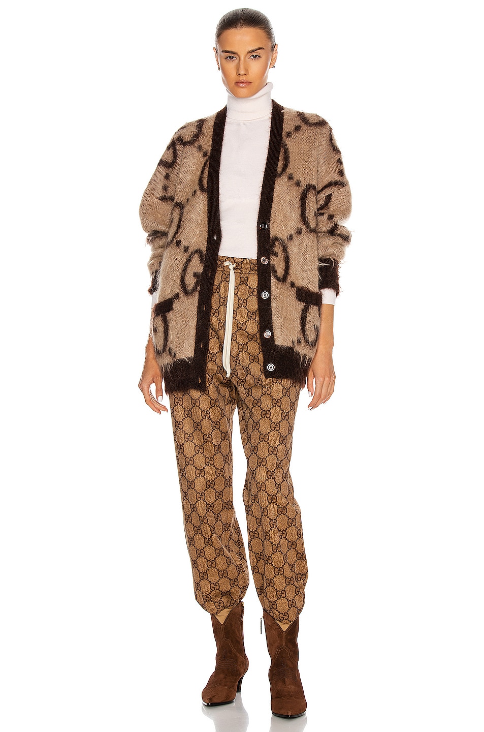 gucci snake cardigan