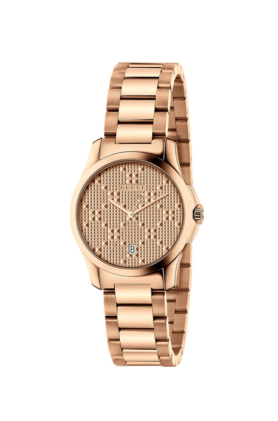 Image 1 of Gucci 27MM G-Timeless Bracelet Watch in Rose Gold