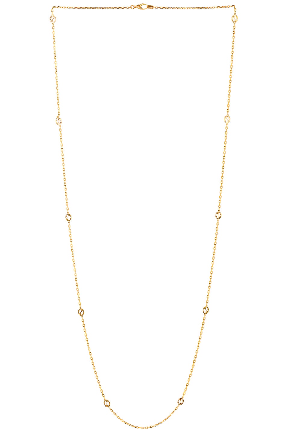 Image 1 of Gucci Interlocking G Necklace in Gold