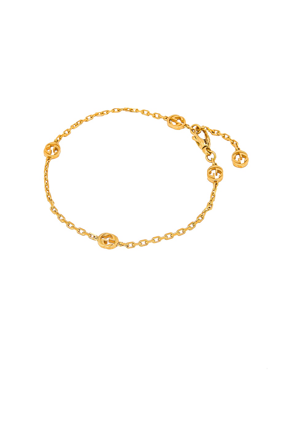 Image 1 of Gucci Interlocking G Bracelet in Gold