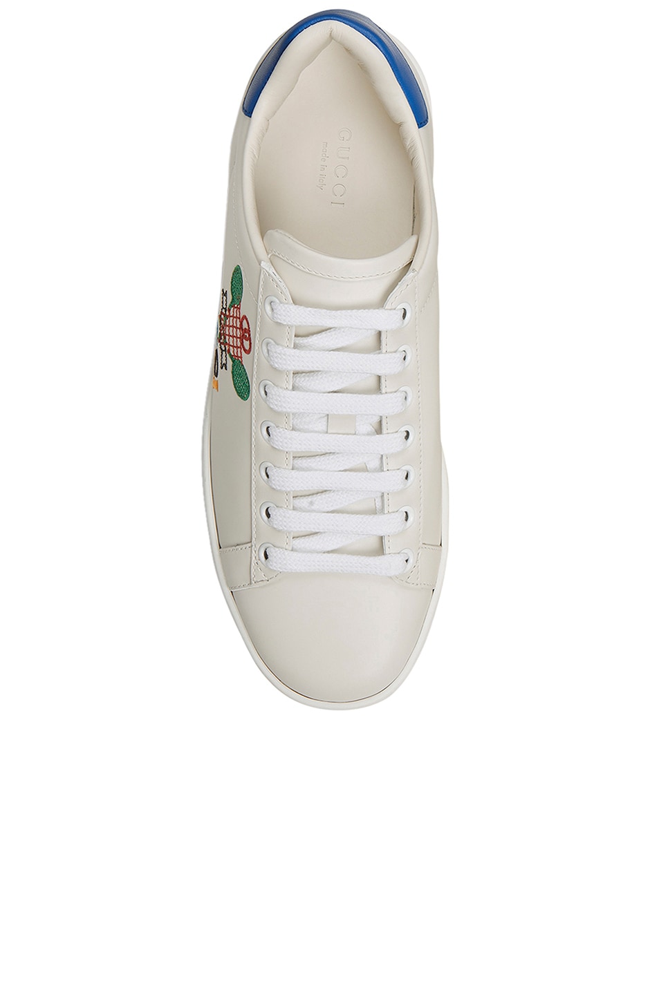 Gucci New Ace Tennis Sneakers in White | FWRD