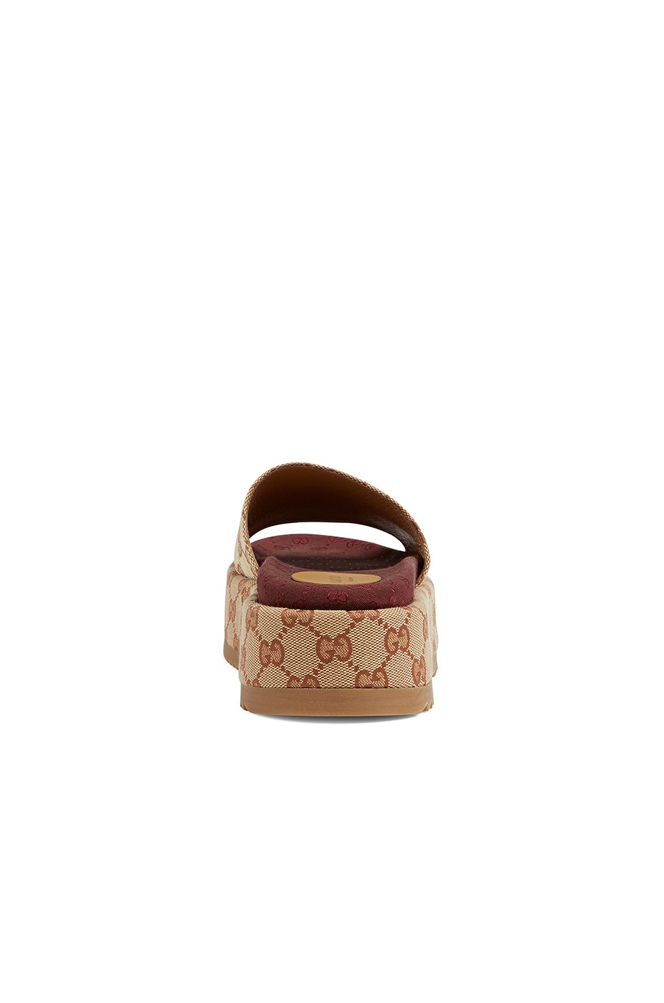Gucci GG Platform Sandals in Beige | FWRD