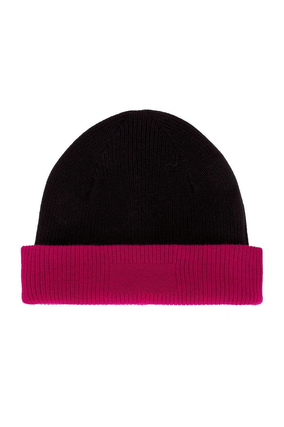 The Inside-Out! Hat in Black,Fuchsia