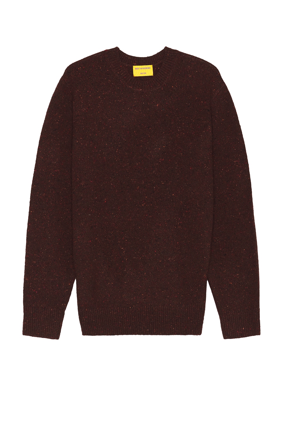 Allday Recycled Cashmere Crew Neck Sweater in Wine