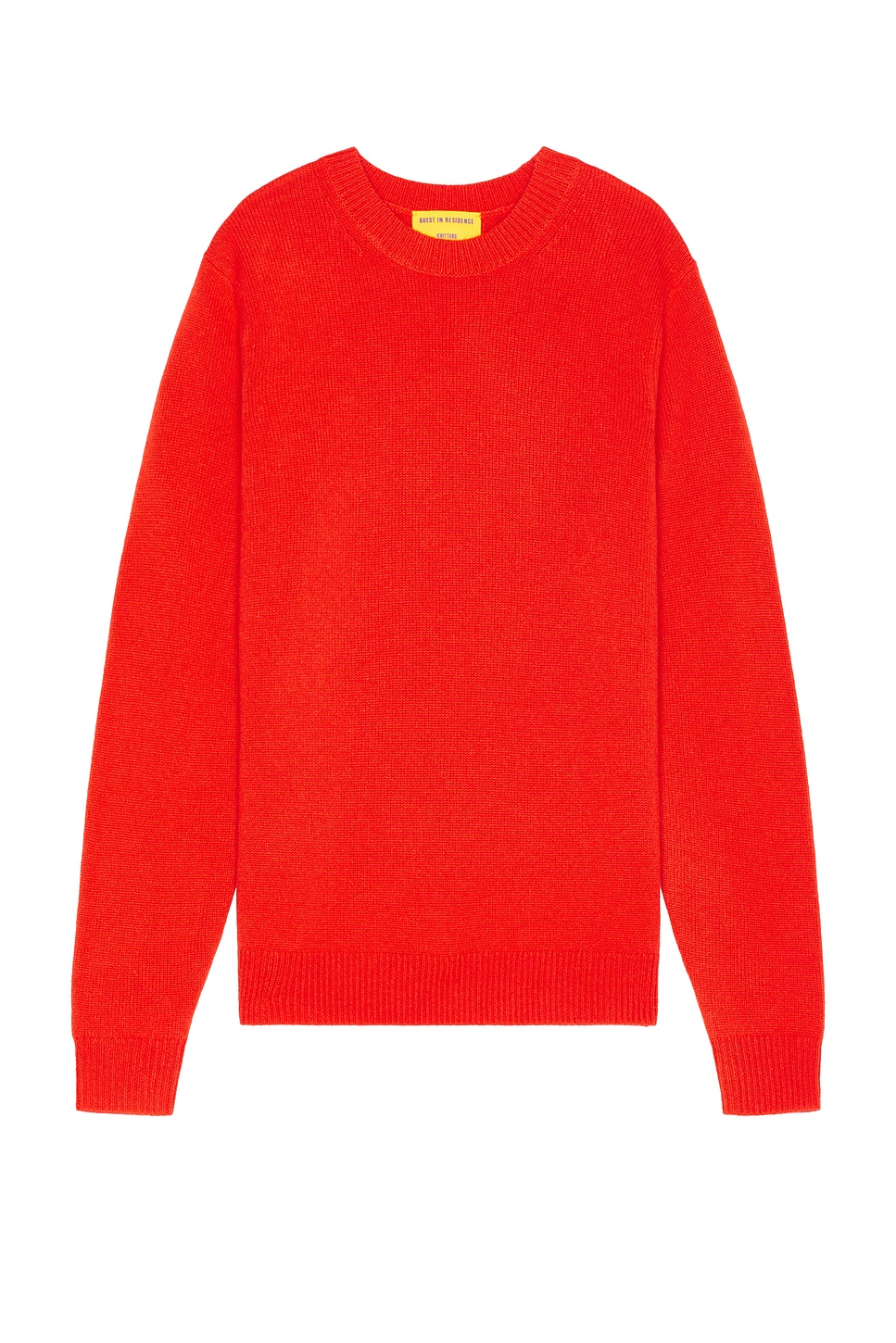 Image 1 of Guest In Residence Allday Crew Neck Sweater in Cherry