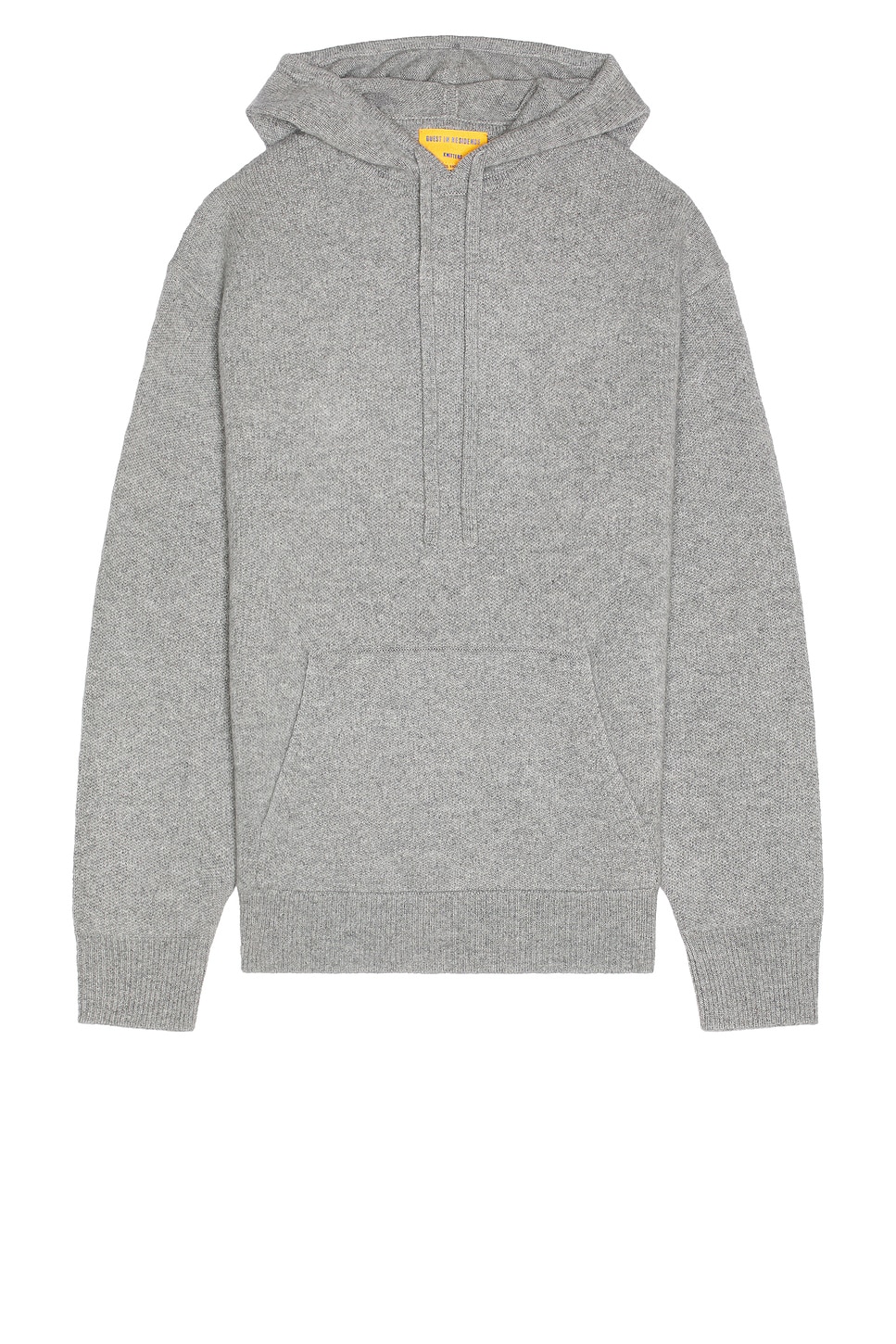 Image 1 of Guest In Residence Pullover Hoodie in Cashmere in Heather Grey