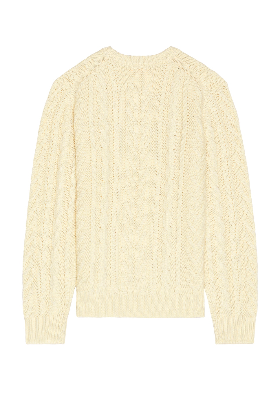 Guest In Residence Fisherman Crew Neck Sweater In Nude