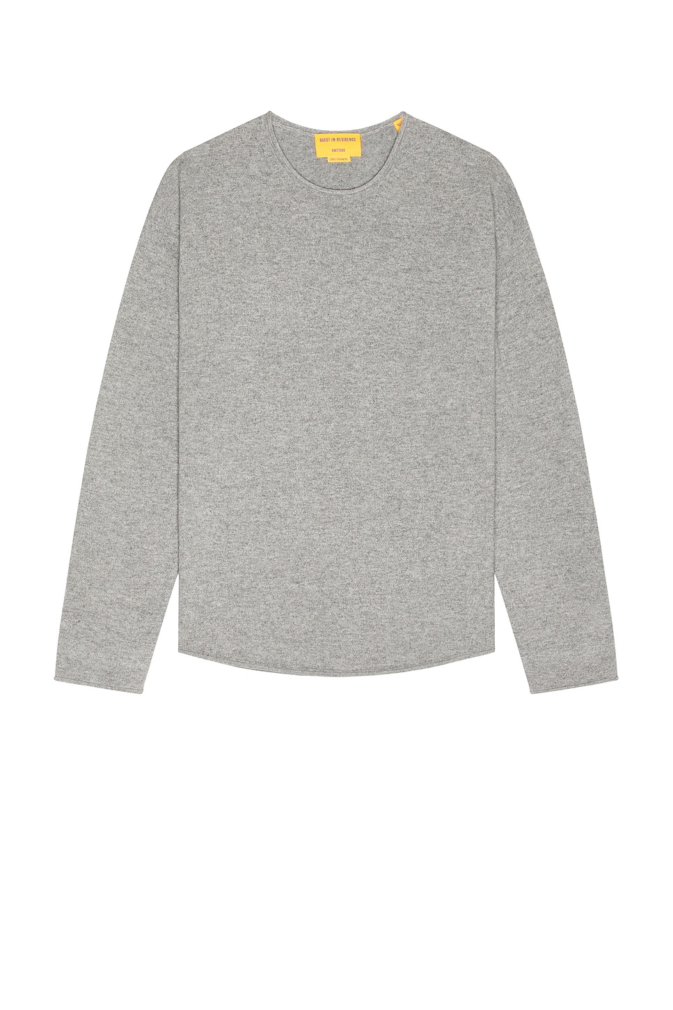 Oversized Crew Neck Sweater in Grey