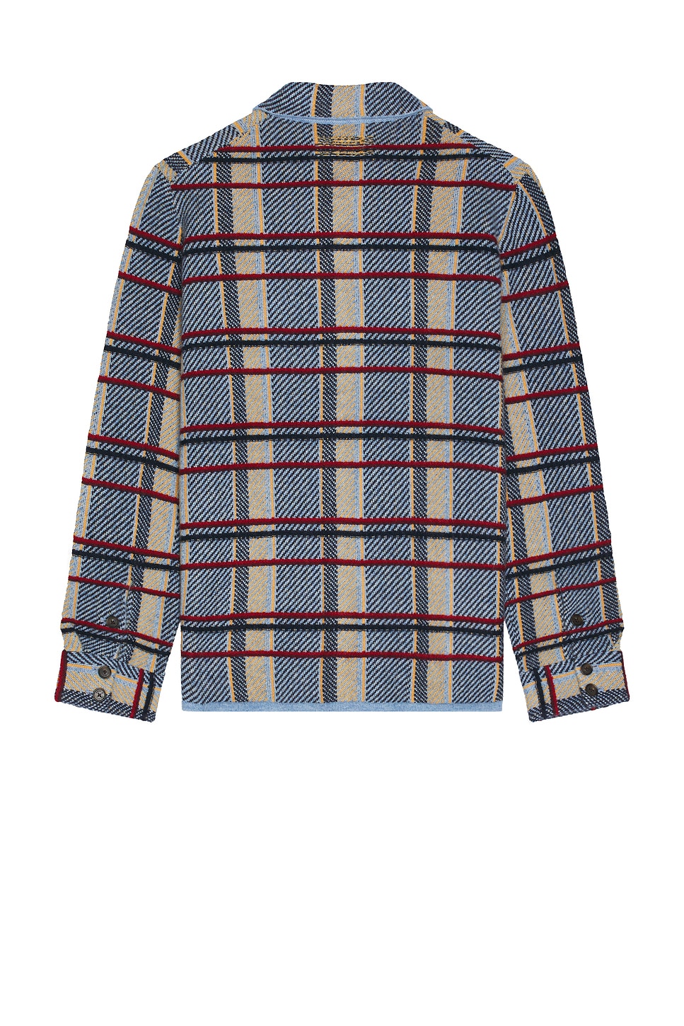 Guest In Residence Plaid Work Shirt Clothing In Blue