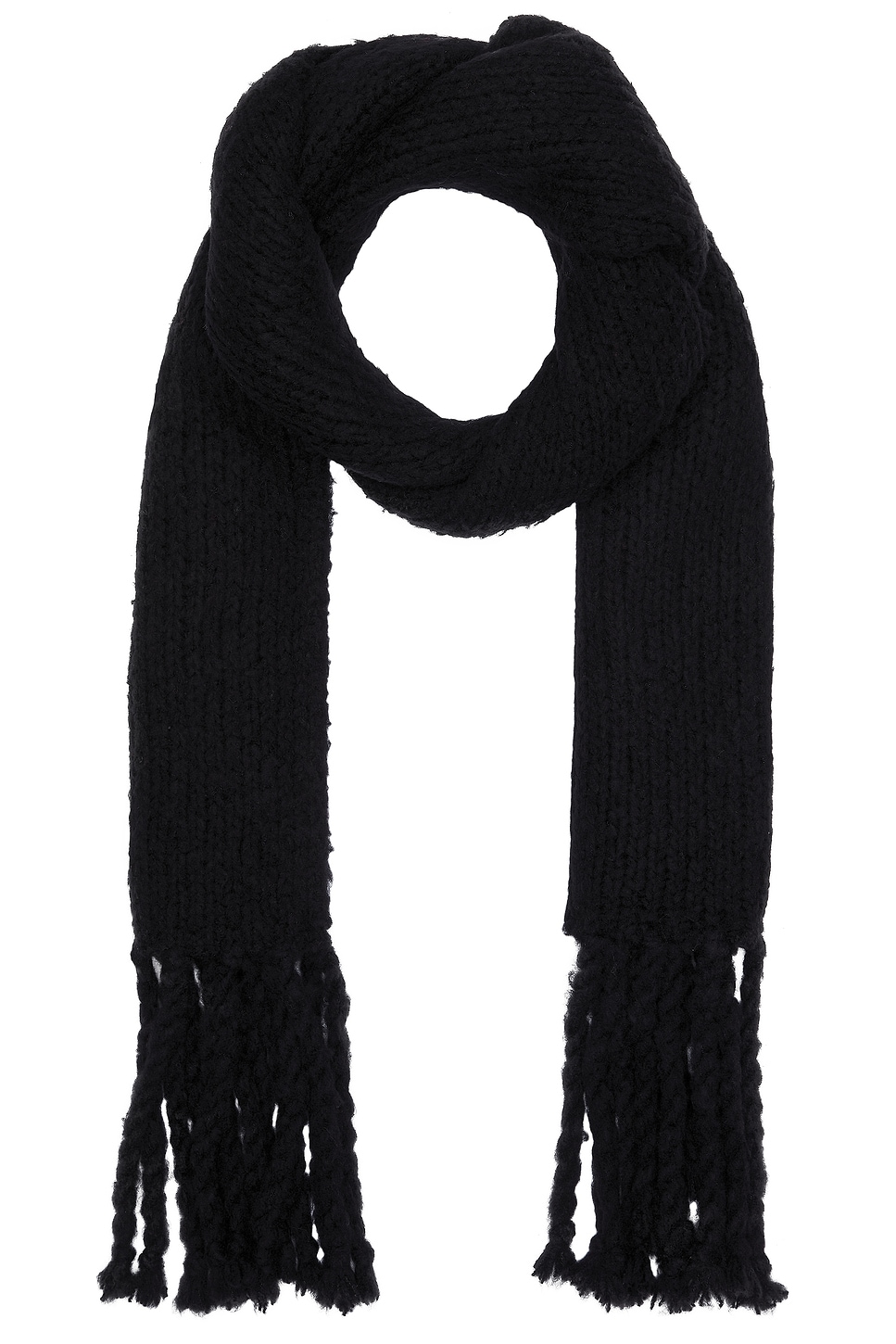 Shop Guest In Residence Giant Cloud Scarf In Black