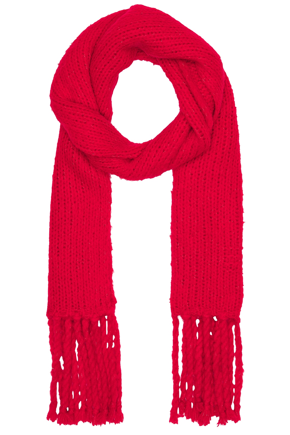 Shop Guest In Residence Giant Cloud Scarf In True Red