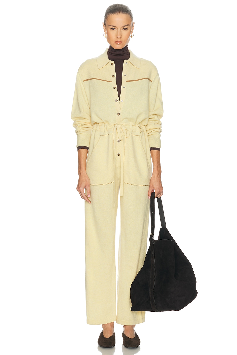 Guest In Residence Western Everywear Coverall In Neutral