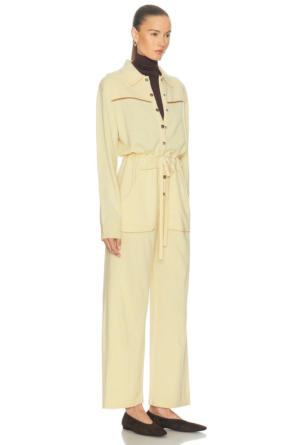 Guest In Residence Western Everywear Coverall In Neutral