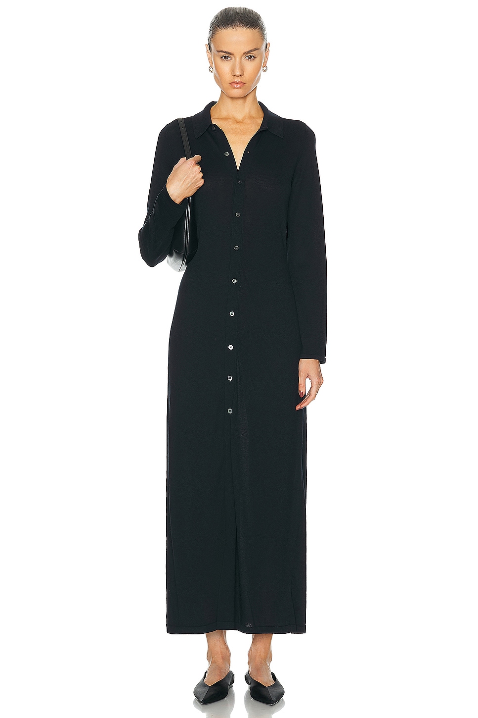 Image 1 of Guest In Residence Showtime Shirt Dress in Midnight
