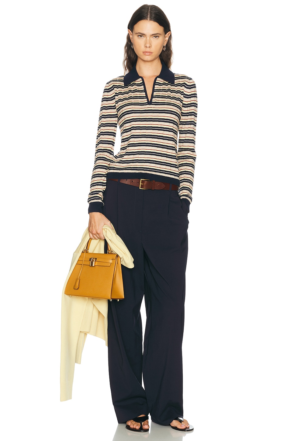 Track Polo Sweater