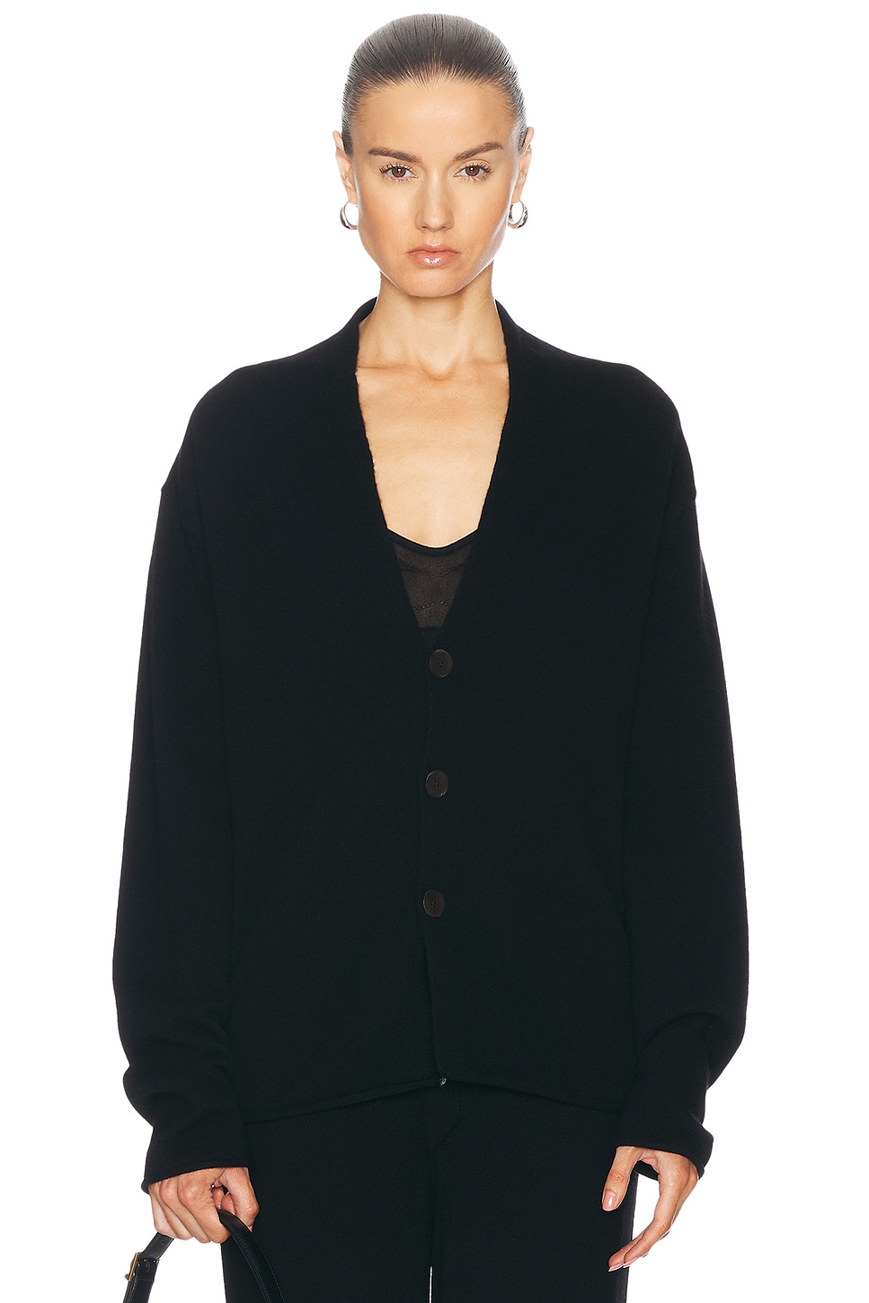 Image 1 of Guest In Residence Everywear Cardigan in Black