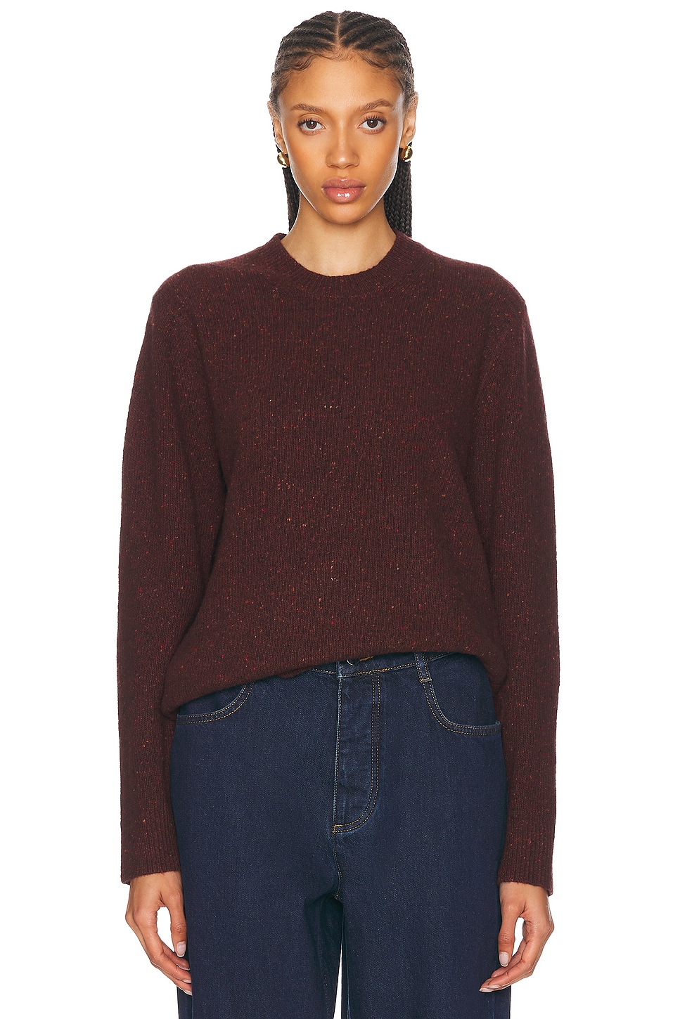 GUEST IN RESIDENCE ALL DAY CREW CASHMERE SWEATER 