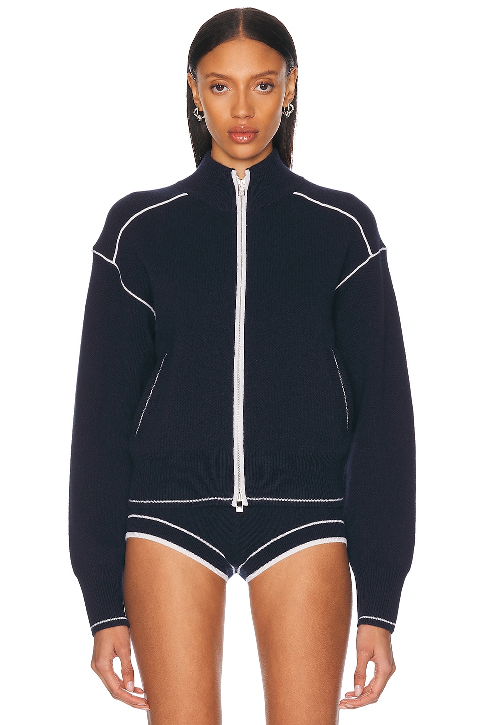 Shop Guest In Residence Cashmere Track Jacket