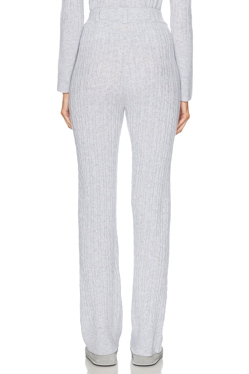 Cable Cashmere Trouser - Thumbnail 4