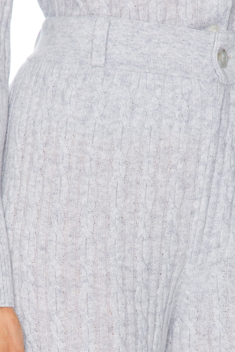 Cable Cashmere Trouser - Thumbnail 6