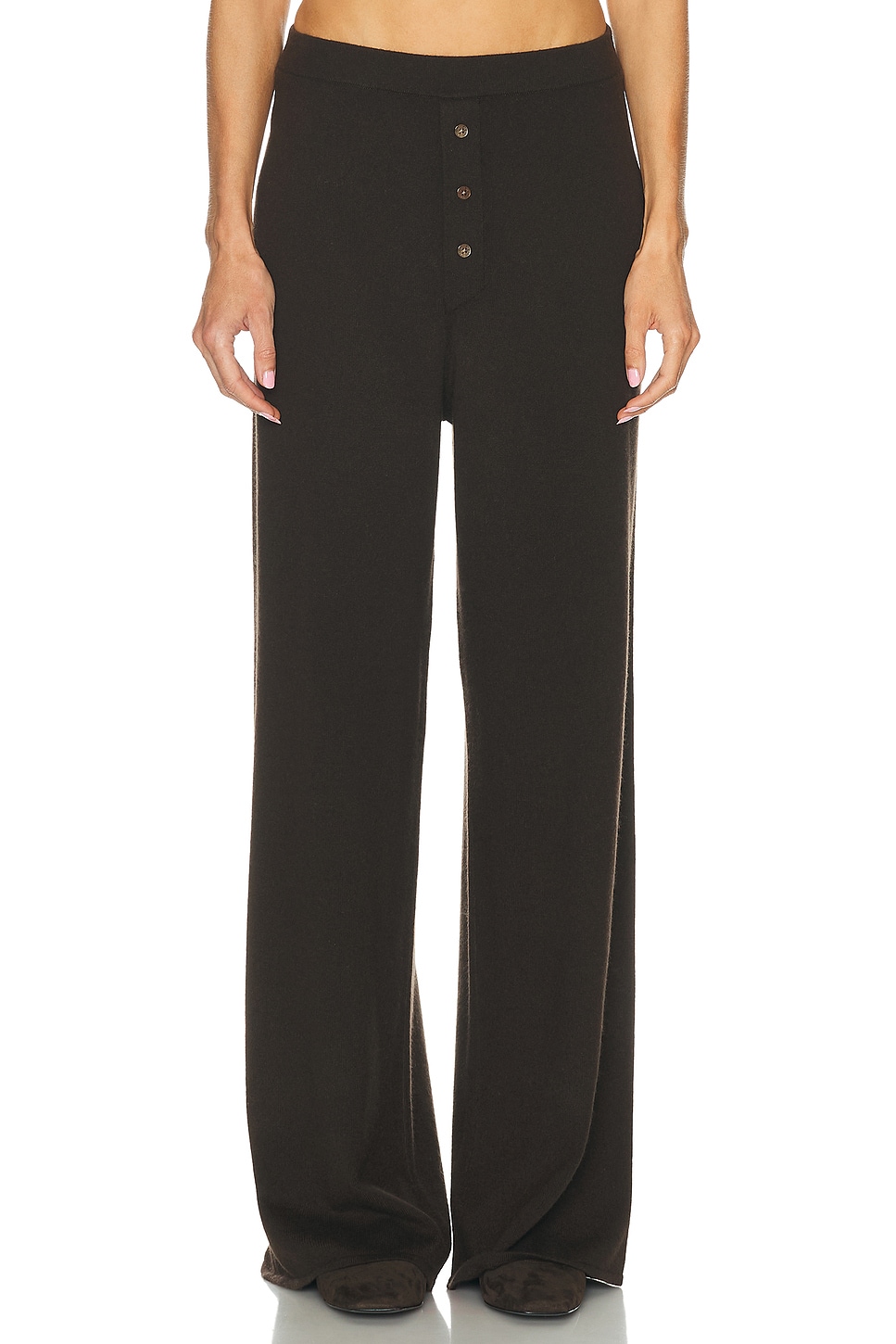 Guest In Residence Everywear Pant In Brown