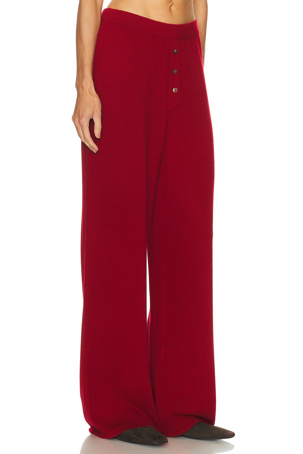 Guest In Residence Everywear Pant In Burgundy