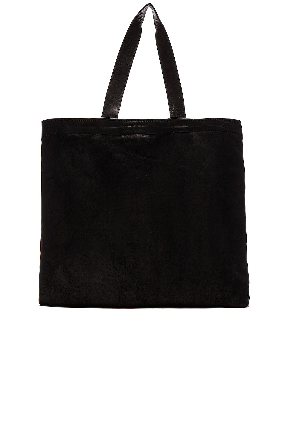 Image 1 of Guidi Soft Horse Large Tote in Black