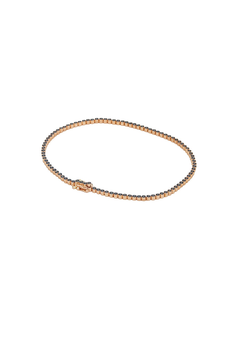 Image 1 of Greg Yuna Small Black Diamond Bracelet in Gold