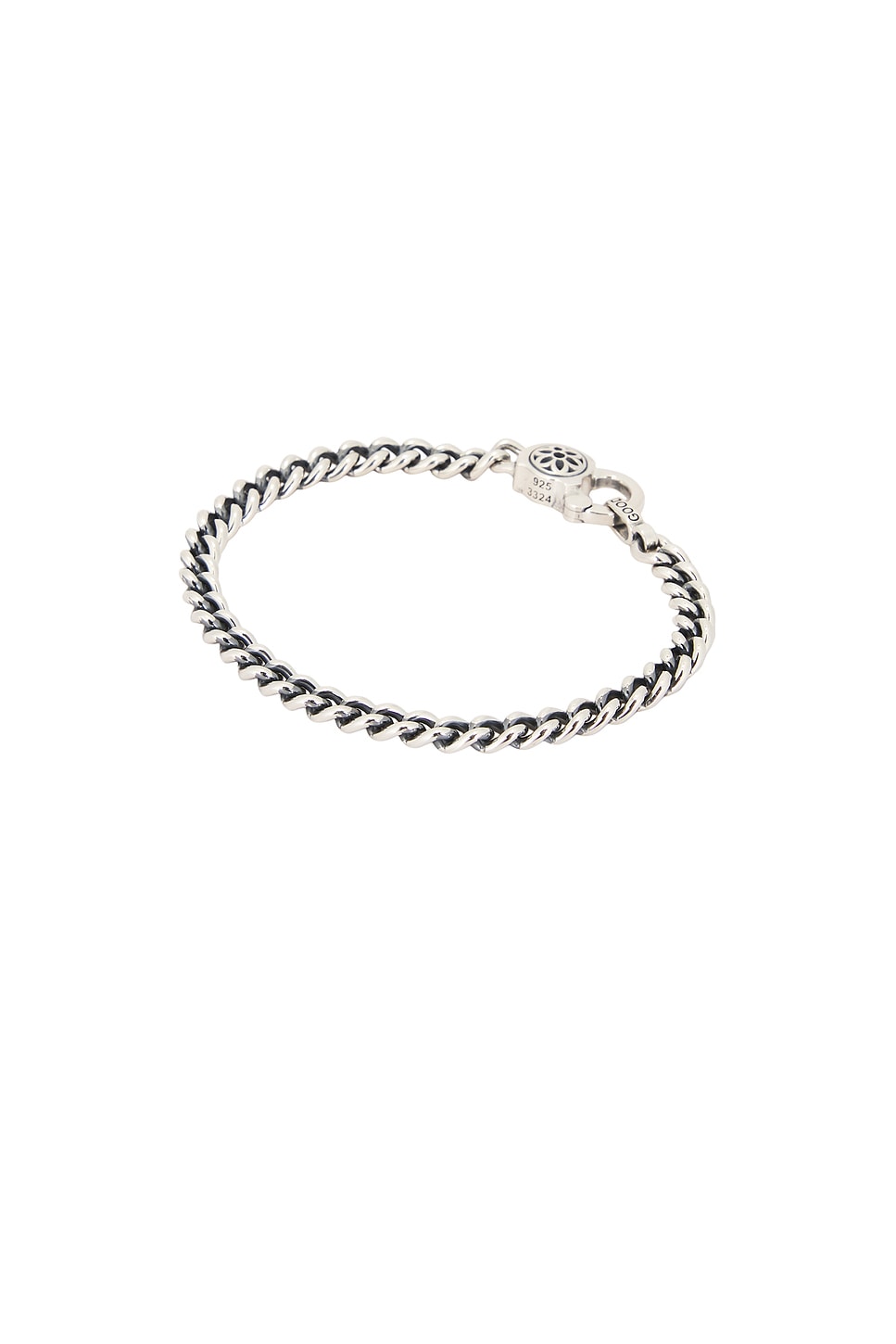 Image 1 of GOOD ART HLYWD Curb Chain Bracelet in Sterling Silver