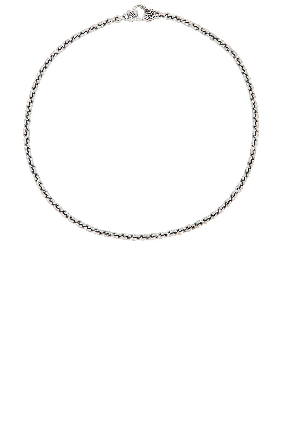 Image 1 of GOOD ART HLYWD Fin Link Necklace in Sterling Silver