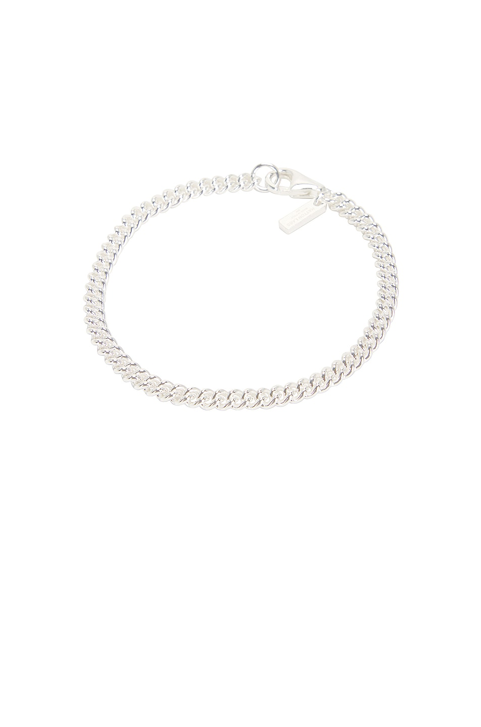 Image 1 of Hatton Labs Mini Round Cuban Bracelet in Silver