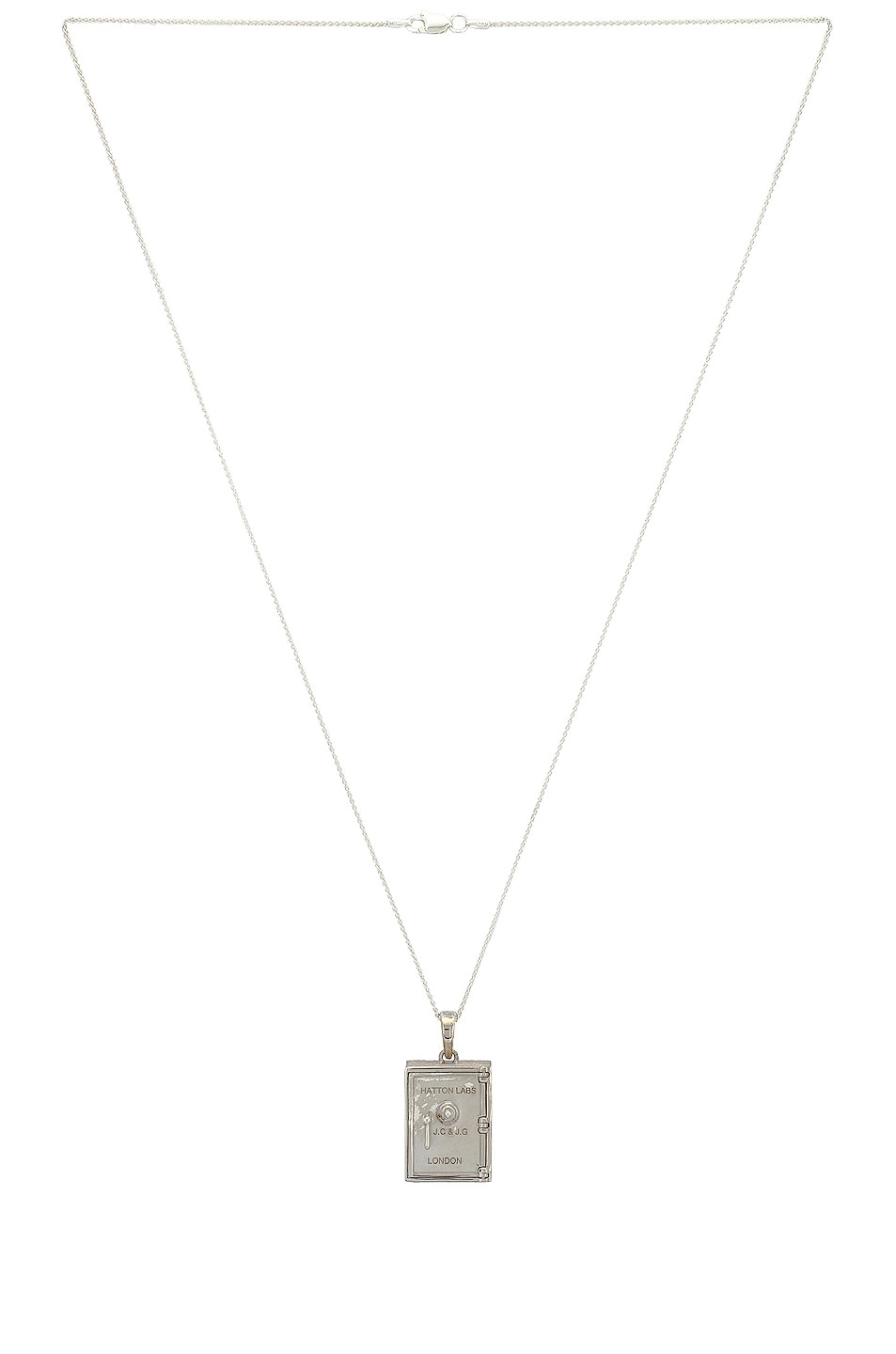 Image 1 of Hatton Labs Gold Bullion Safe Pendant in Gold & Silver