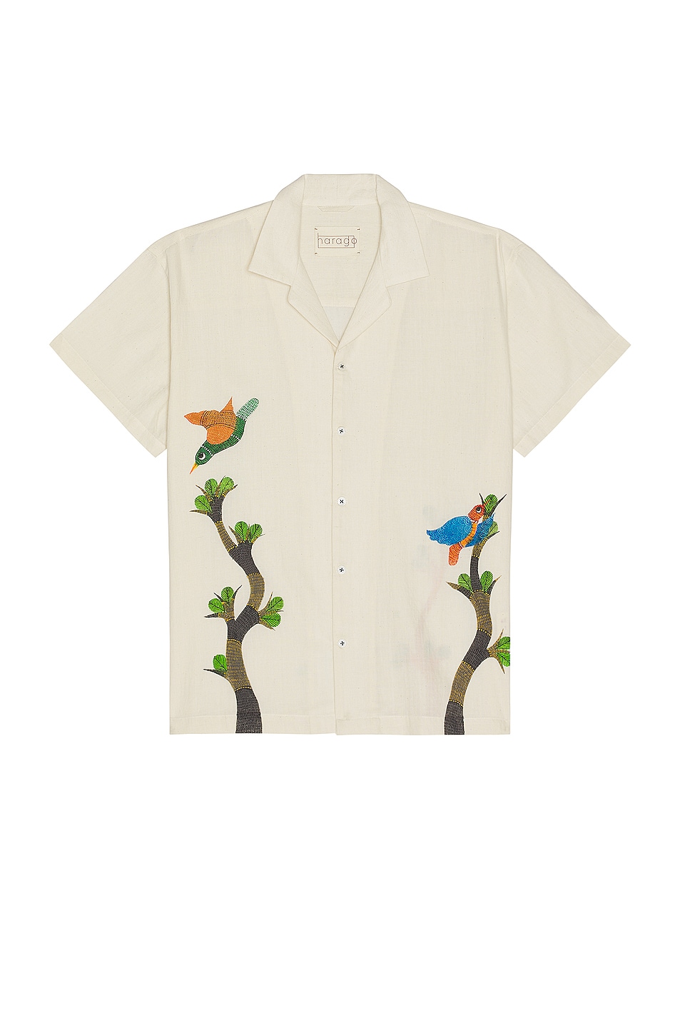 Image 1 of HARAGO Hand Painted Shirt in Off White