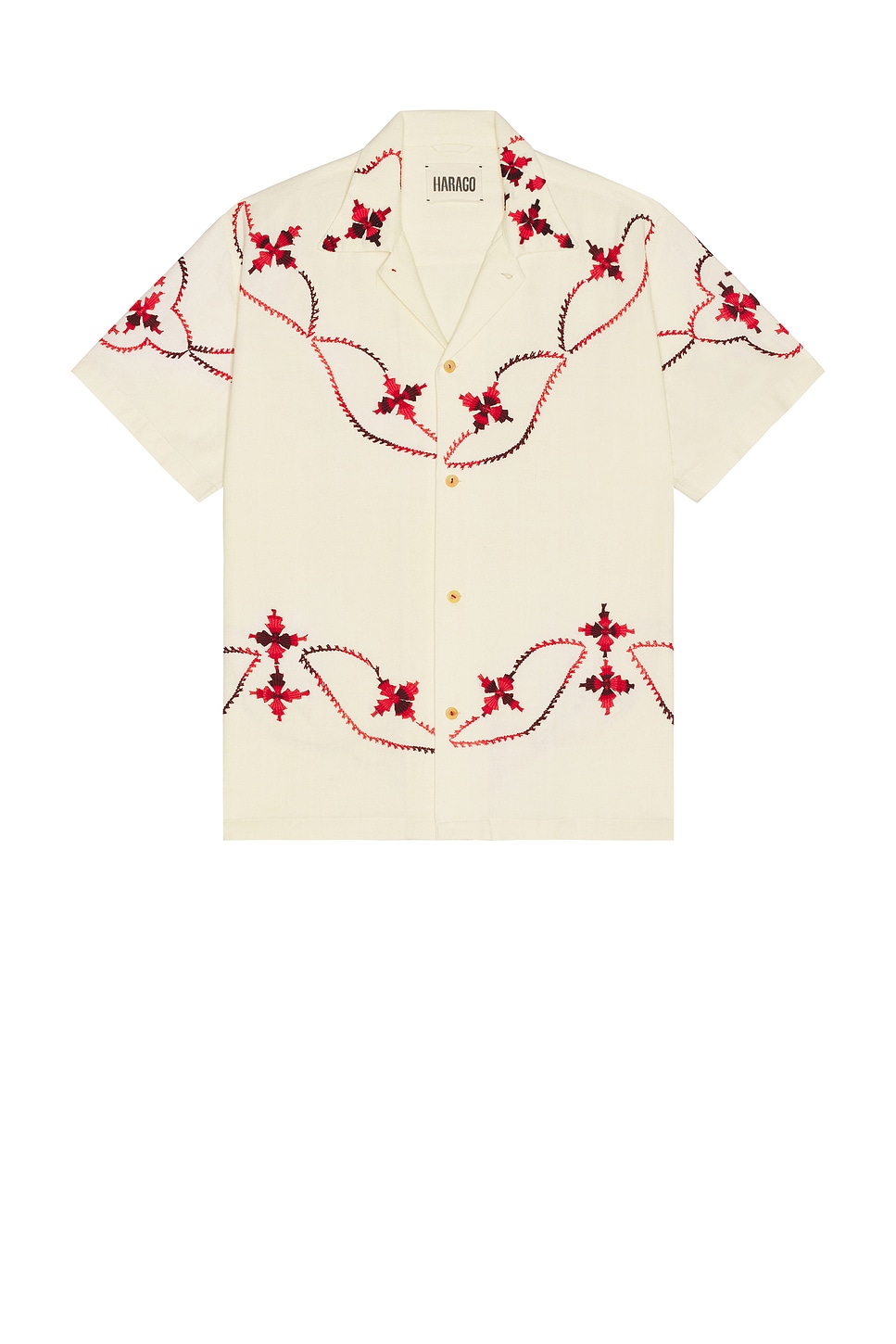 Harago Dainty Embroidered Shirt