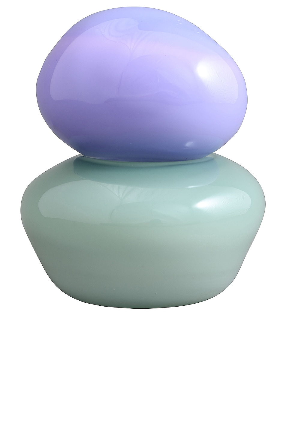 Image 1 of HELLE MARDAHL Bonbonniere Jar in Violet & Mint