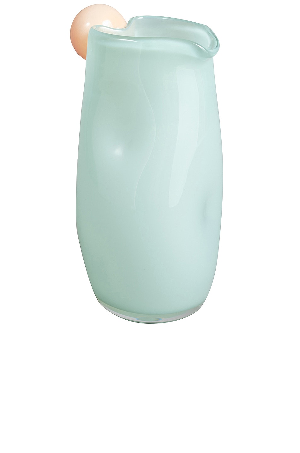 Image 1 of HELLE MARDAHL Jug with a Twist in Creamy Melon & Mint