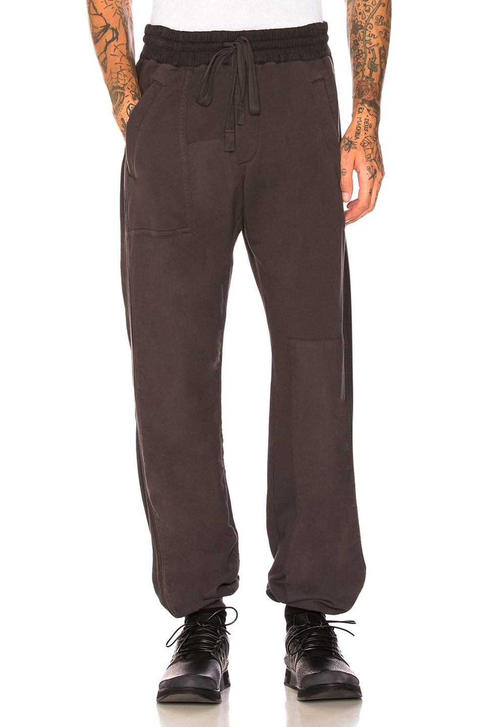 Image 1 of Haider Ackermann Sweatpants in Anthracite