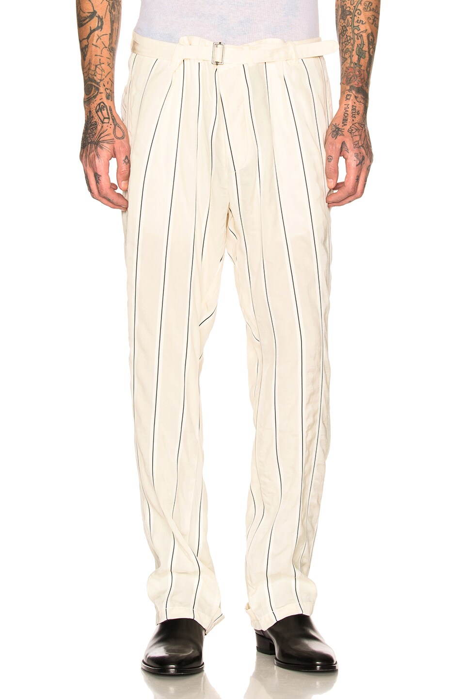 Image 1 of Haider Ackermann Casual Trousers in Cream