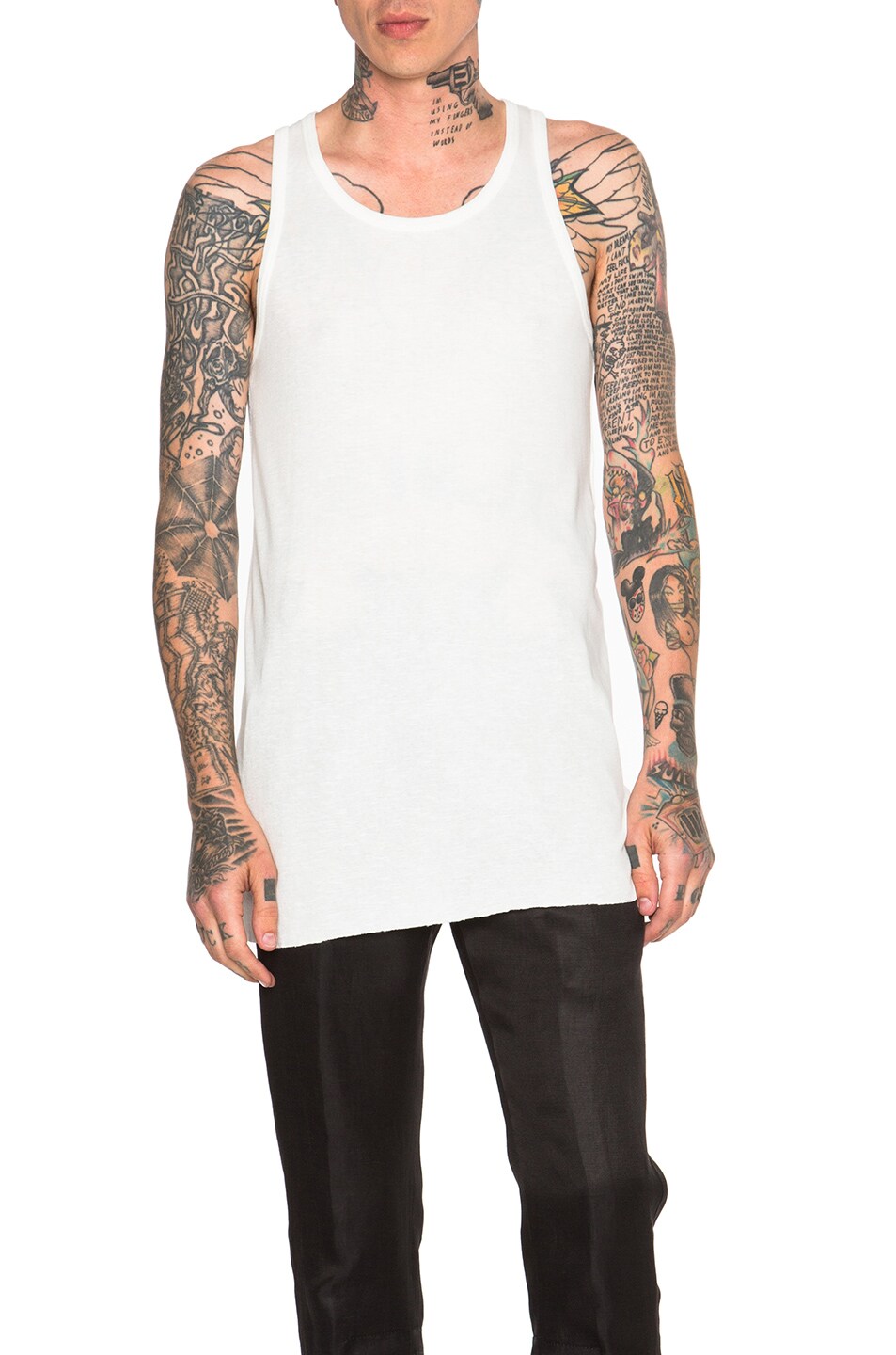 Image 1 of Haider Ackermann Tank Top in Aogo Ivory