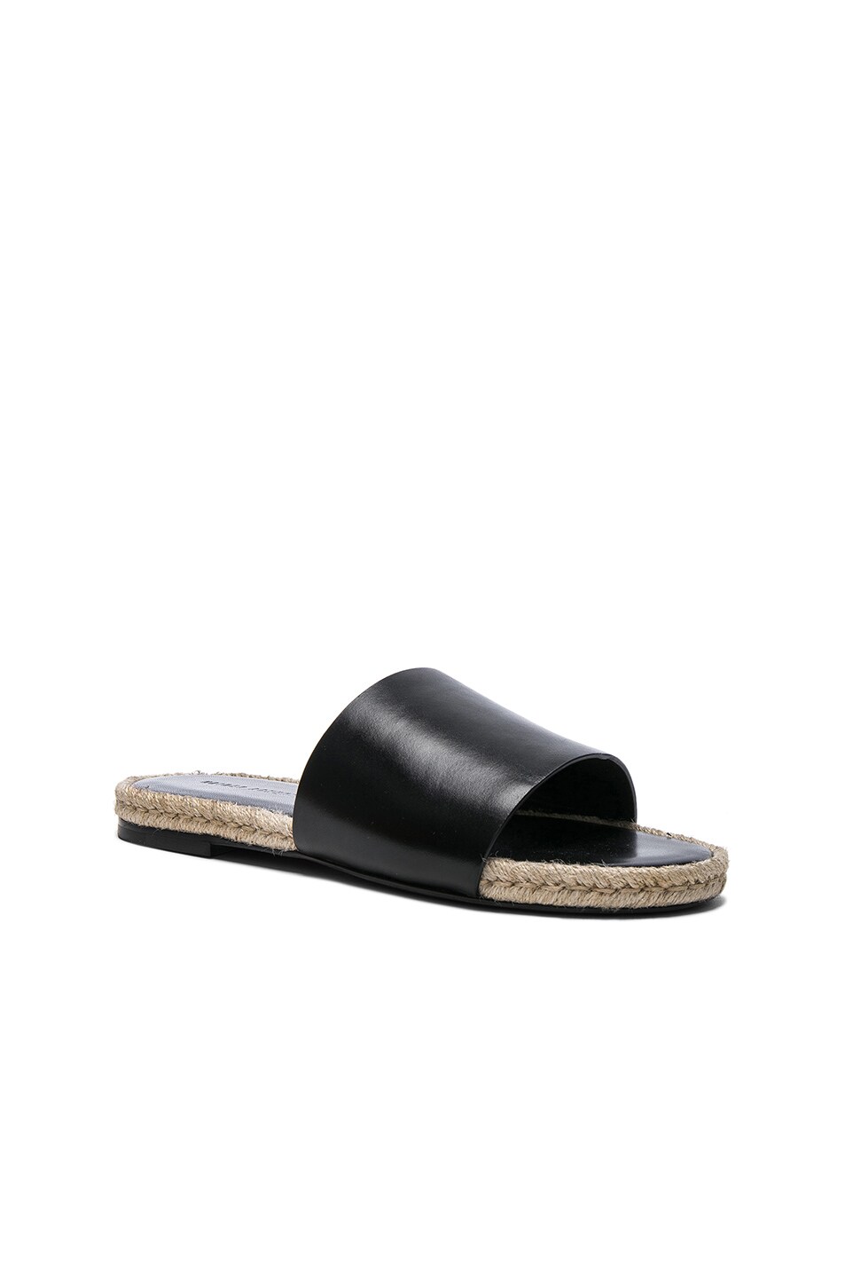 Image 1 of Haider Ackermann Leather Sandals in Black