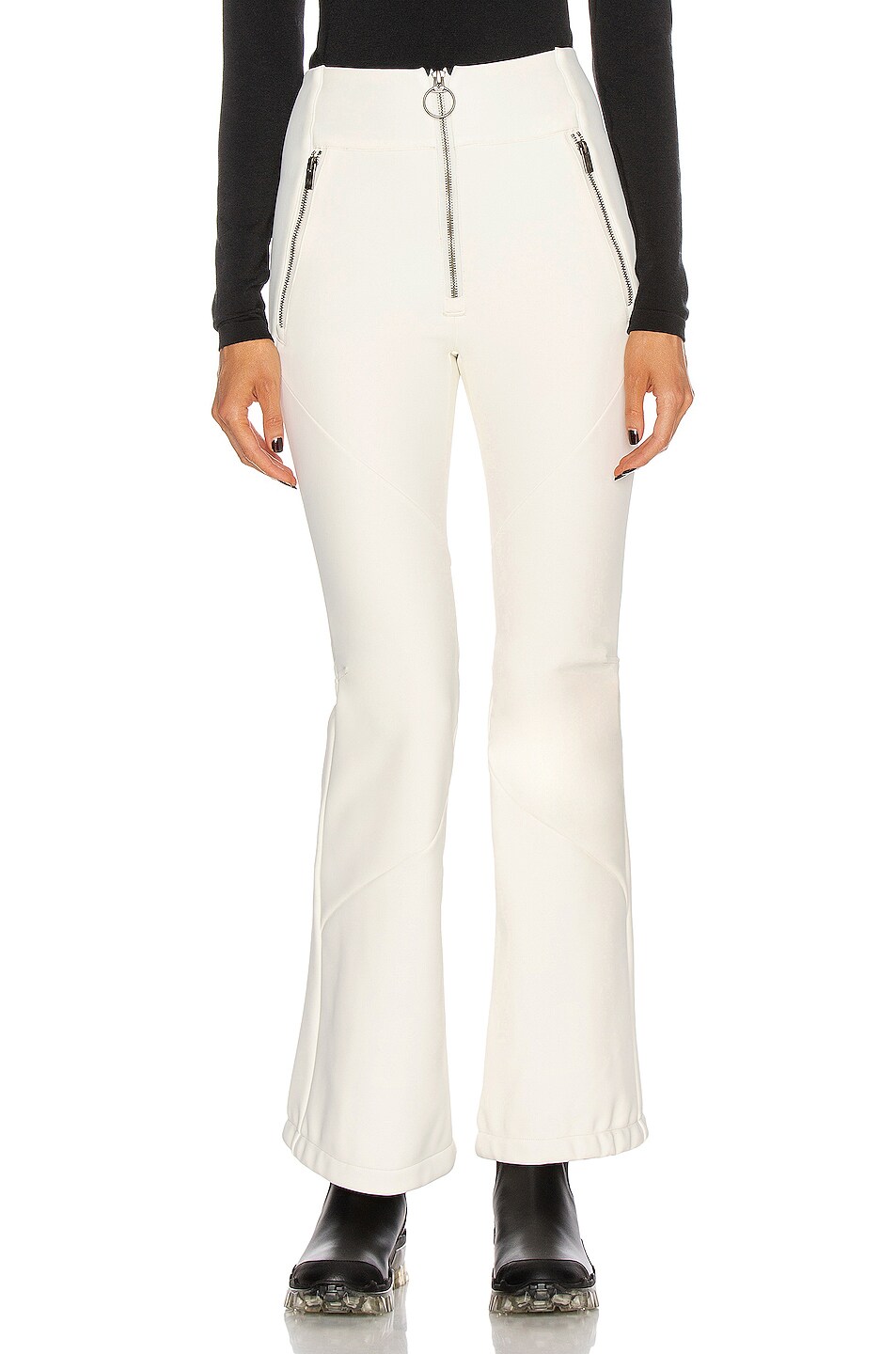 Image 1 of HOLDEN High Waisted Softshell Pant in Chalk