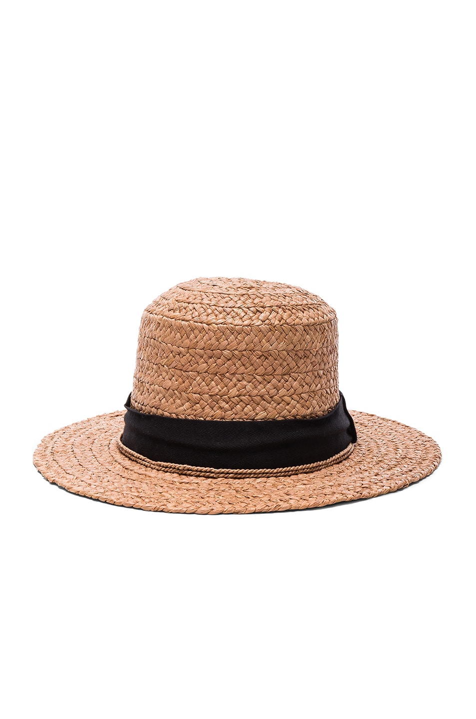 Image 1 of Helen Kaminski Kate Hat in Nougat & Black
