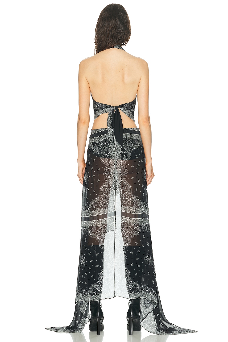 HAELO - Split Bandana Dress | Plush